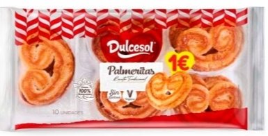 Dulcesol Palmeritas 113gr