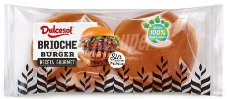 Dulcesol Burger Brioche 340gr