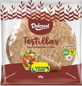 Dulcesol Tortillas Integrales 288gr